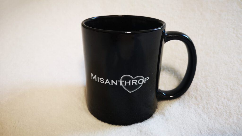 Tasse lustig Spruch Ich hasse Menschen